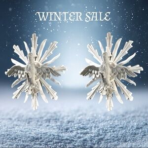 Christmas Dove of Peace Wall Art { Set of Two }